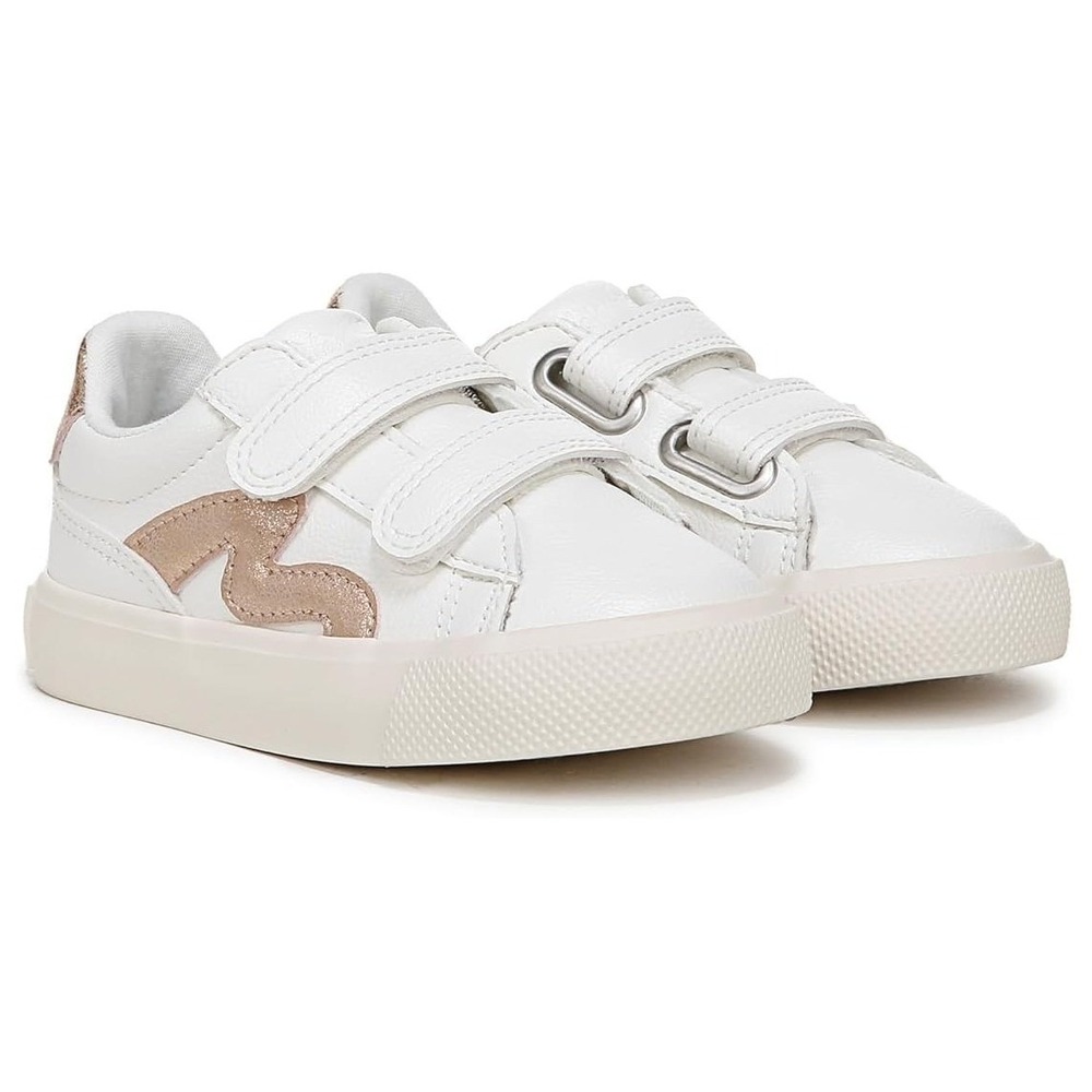 Blowfish Malibu Sneakers Infant-Toddler Girls Size 10 White Vice-B-T Low Top